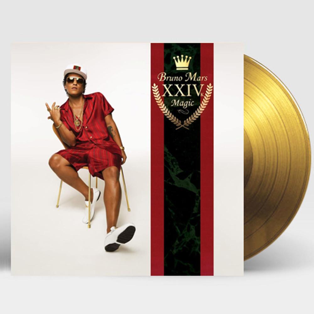 Bruno Mars - 24k Magic lp 브루노 마스 Limited Gold vinyl
