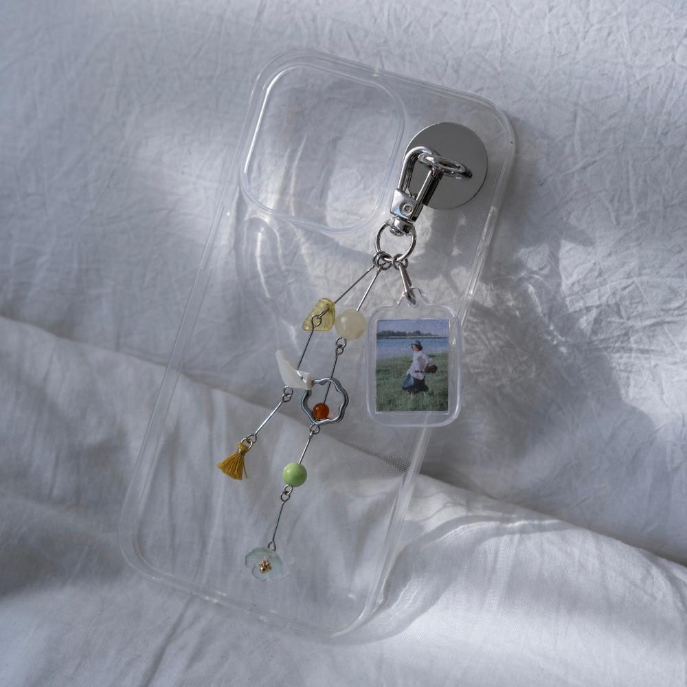 [구메구메] 푸릇푸릇 새와 꽃 키링