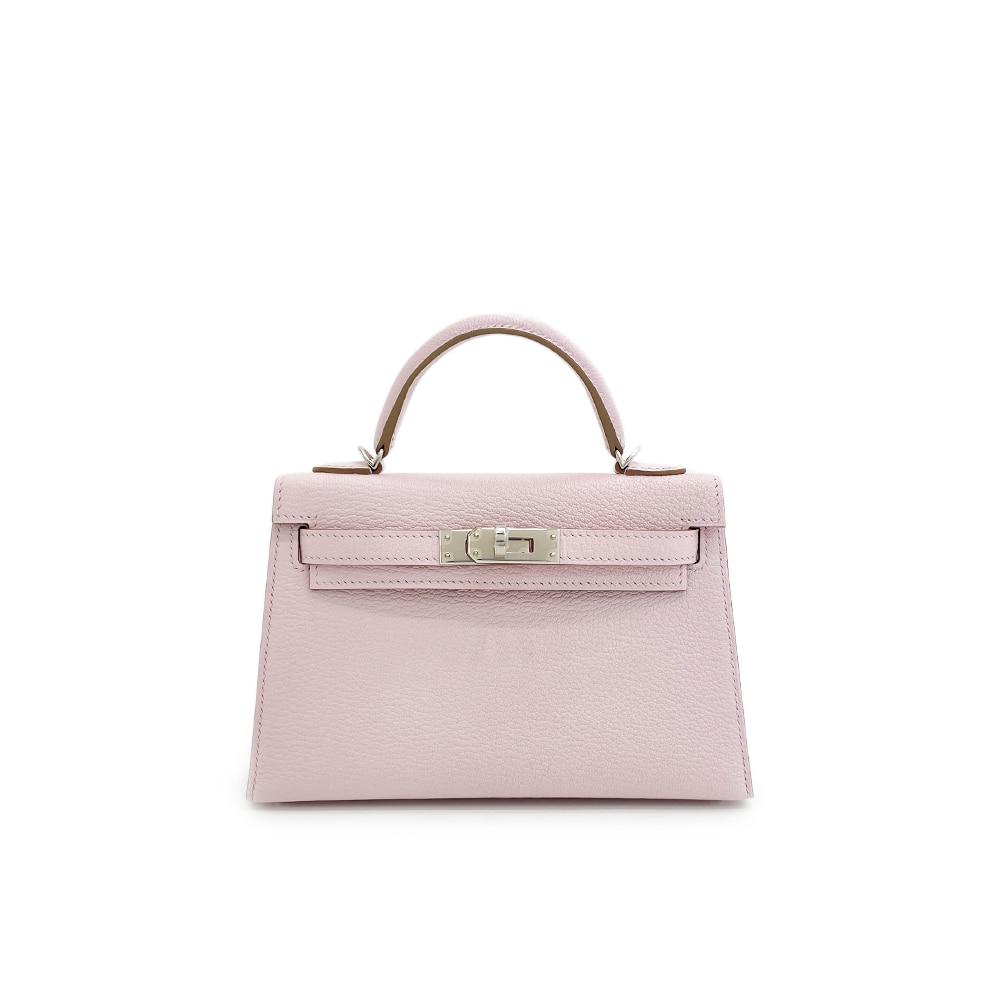 에르메스 미니켈리투 모브페일 은장 U각인