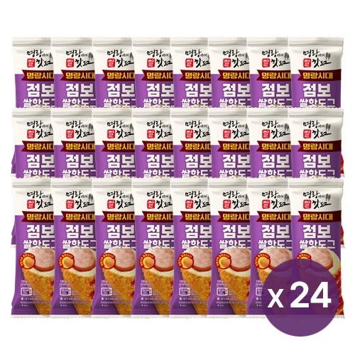 [재입고] 명랑핫도그 점보쌀핫도그 120g*8개x3팩/쫠깃소떡핫도그 80g*10개x3팩 핫도그 균일가 골라담기 (무료배송)