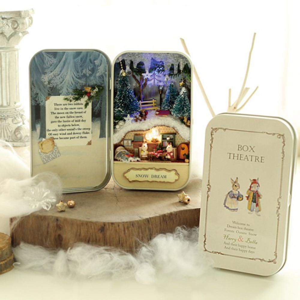 다이어리레시피 토끼마을 틴케이스 하우스 (5 타입)