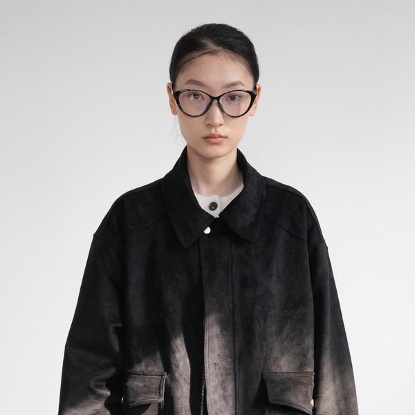 Clare Suede Jacket (Black)