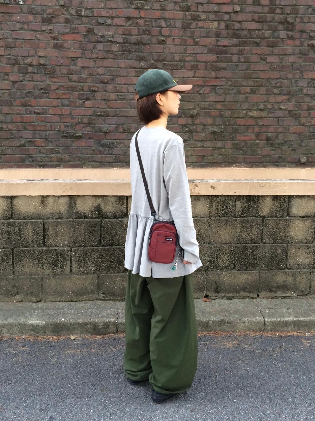 레이어드 원피스 긴팔티 (2color)