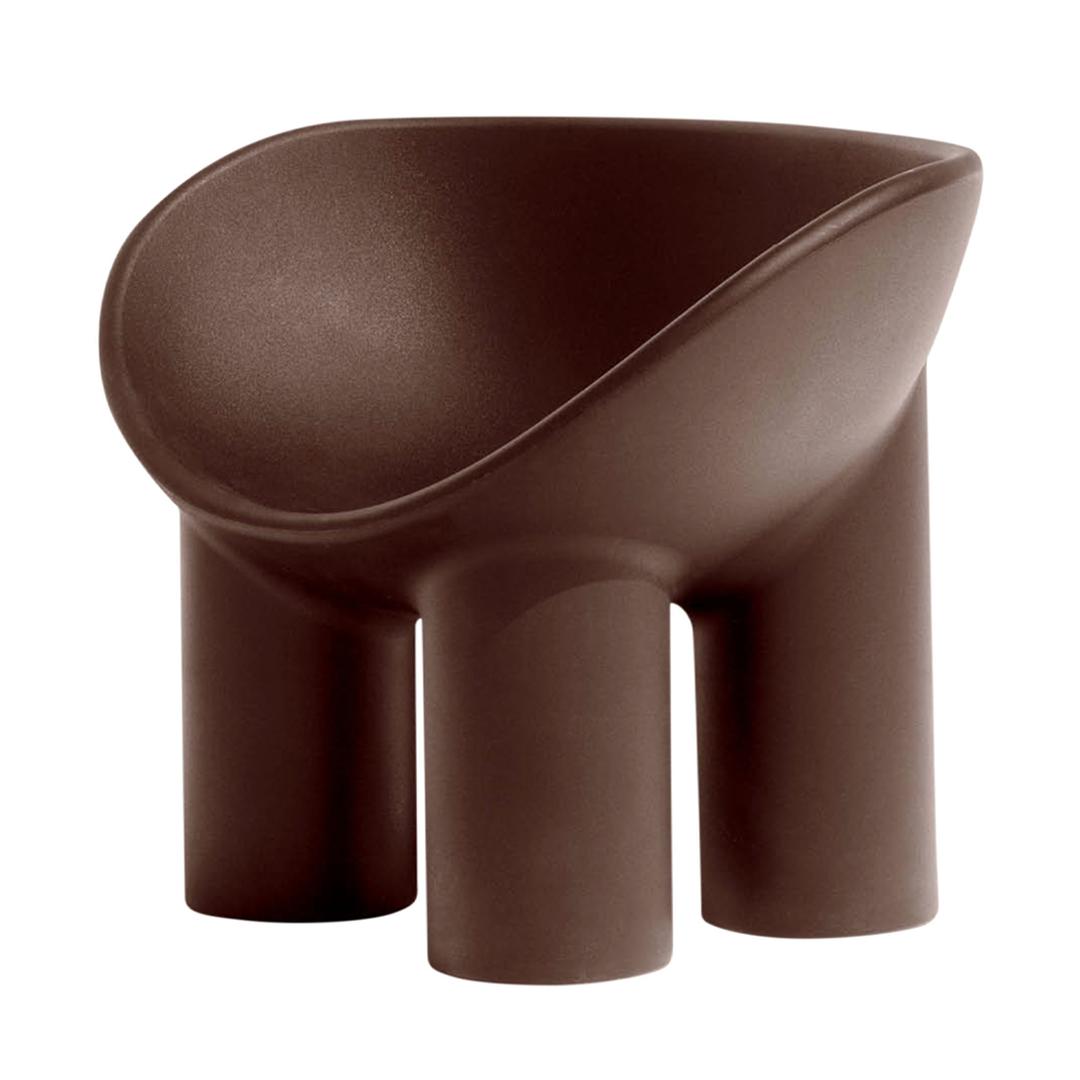 roly poly chair chocolate