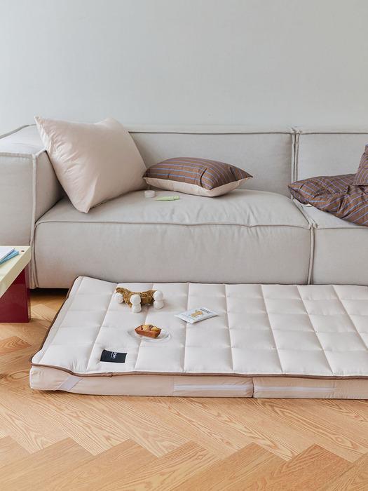 모아 데일리 3단 접이식 올인원 매트리스  토퍼 MS/S/Q 9colors