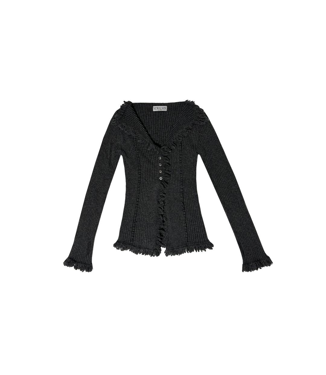 Bohemian Tassel Line Knit Cardigan