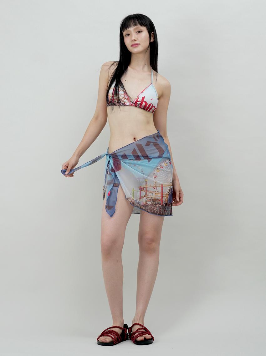 Santa monica wrap skirt