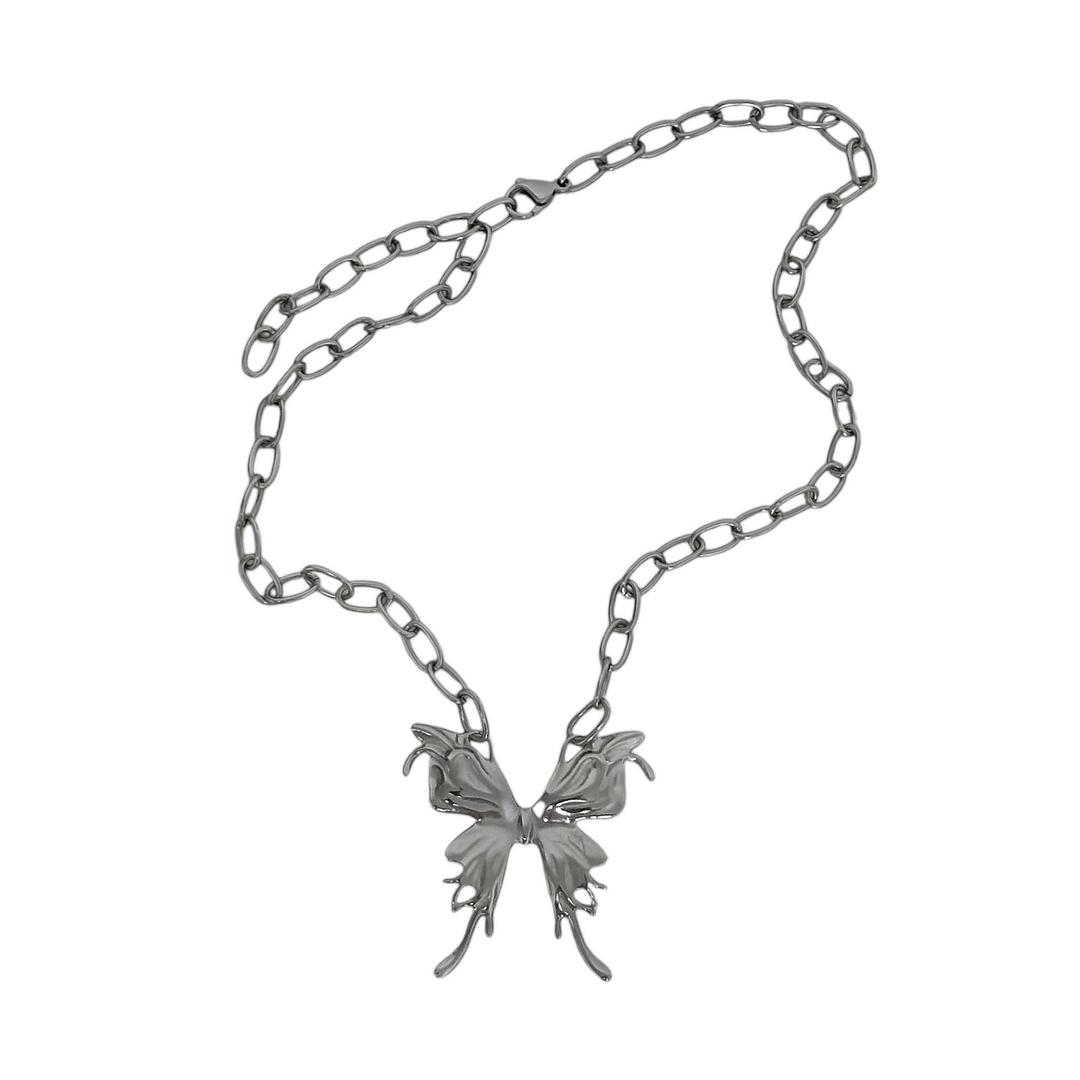 butterfly necklace(bold)