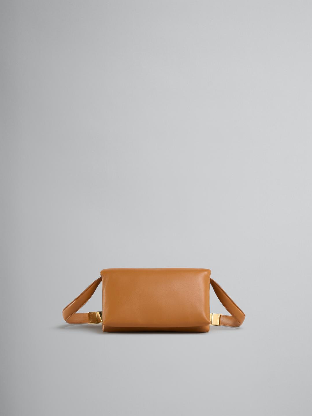 브라운 송아지 가죽 Prisma 스몰 백