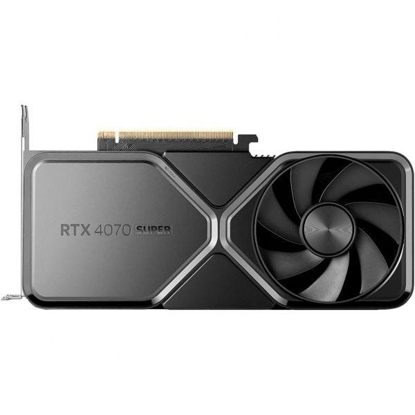 NVIDIA GeForce RTX 4070 슈퍼 12GB GDDR6X 그래픽 카드 티타늄블랙