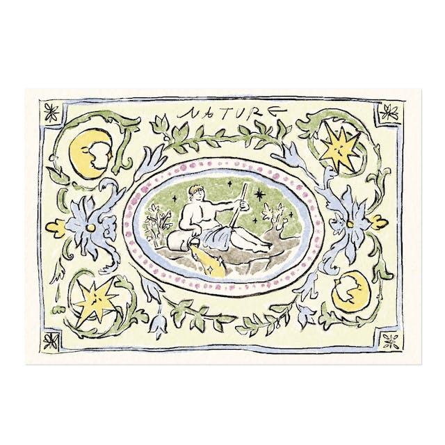 Poster&Card-정원의 연금술사