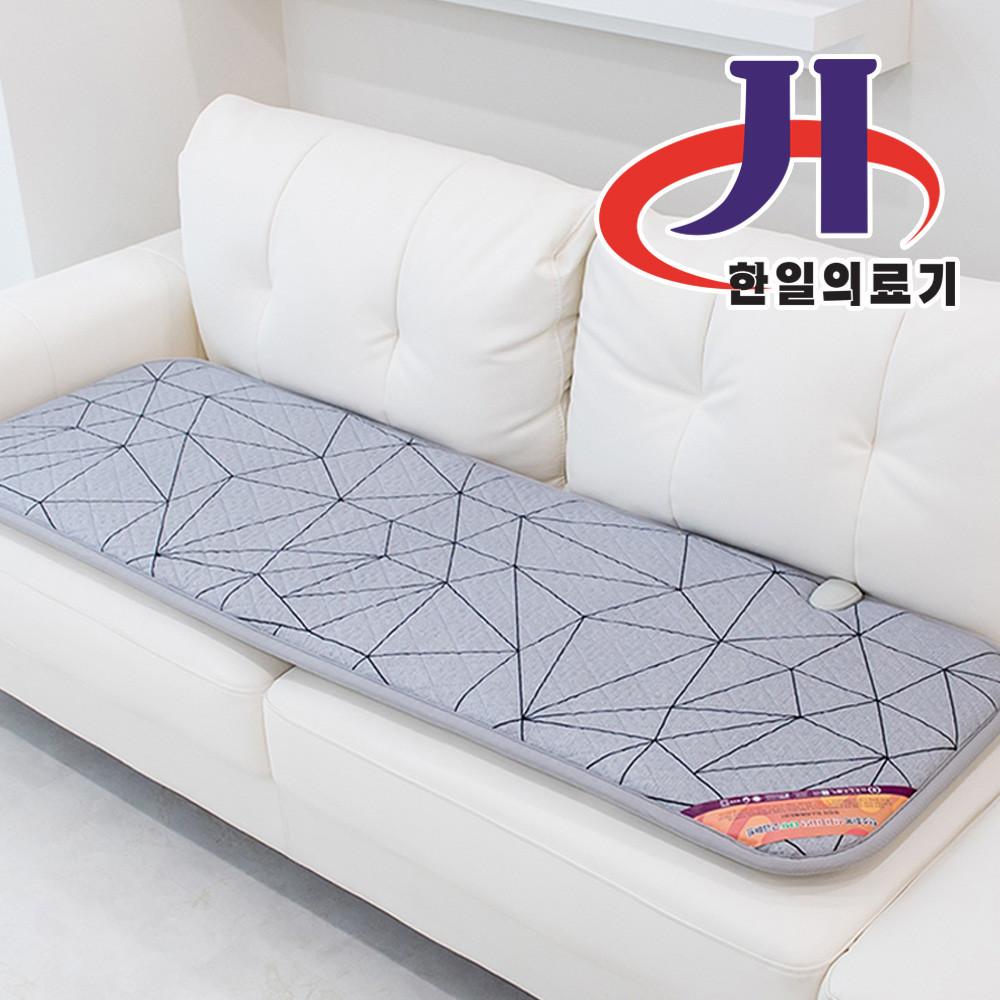 한일의료기 EMF 전기 온열 방석 쇼파 전기매트 전기장판 / 스파이더 3인용(50x150cm)