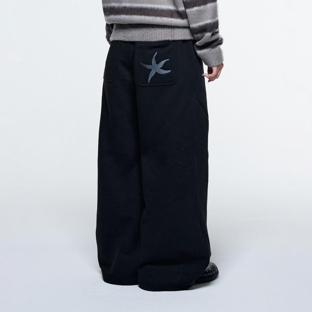 TCM starfish sweat pants (black)