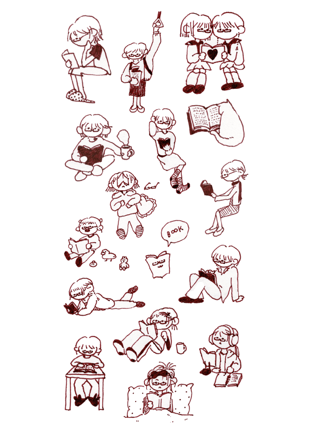 book sticker