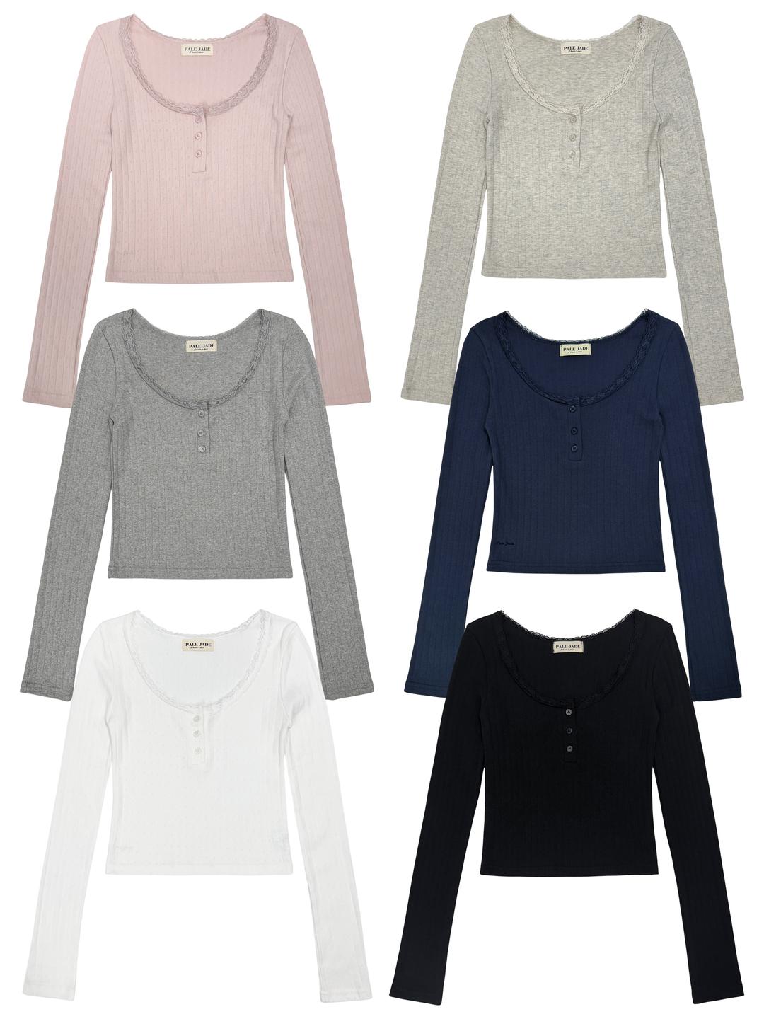 Lily Punching Button T - Long Sleeve