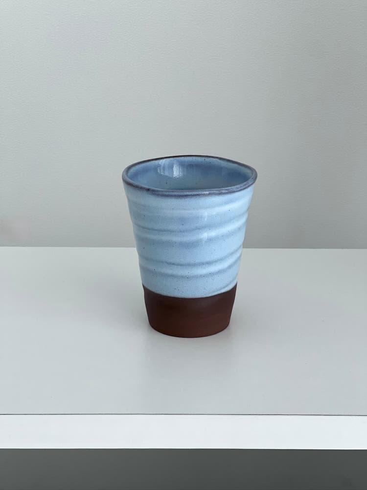 문넛 Choco Spin mini cup • 빈티지 도자기 찻잔 미니컵