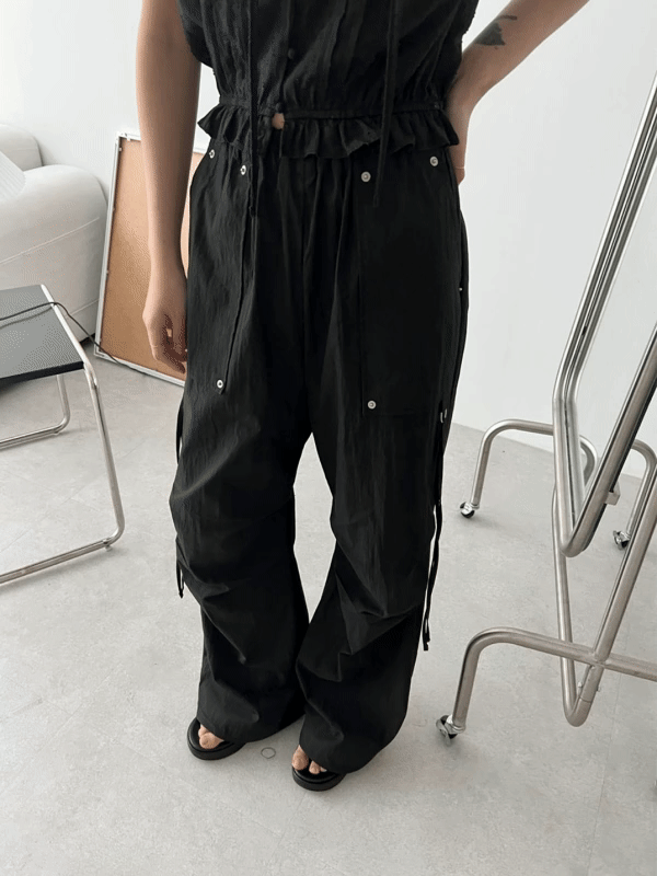 [주문폭주] More than nylon pt (white, black) *입고지연