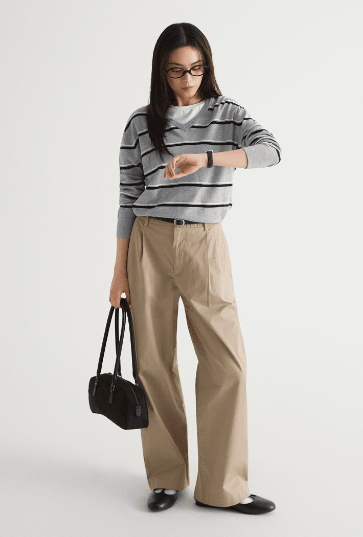 투턱 와이드 치노 팬츠_SPTCG23G04