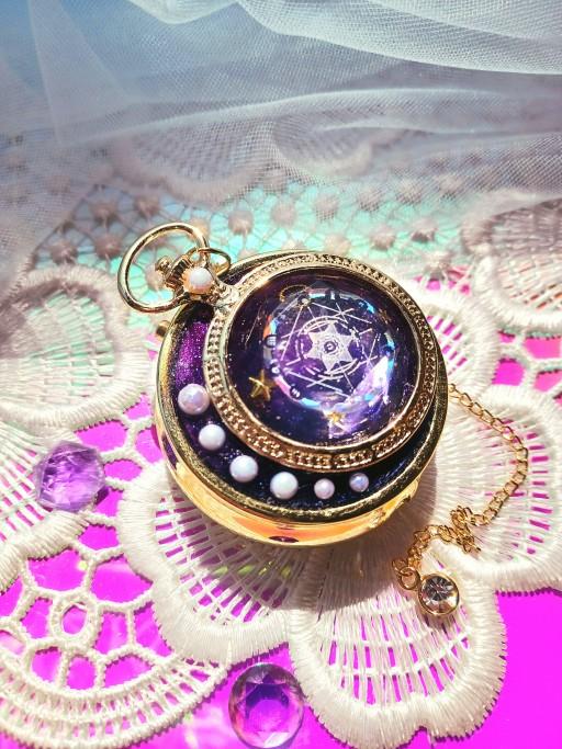 (idus단독)밤의 아키나 틴케이스🌃