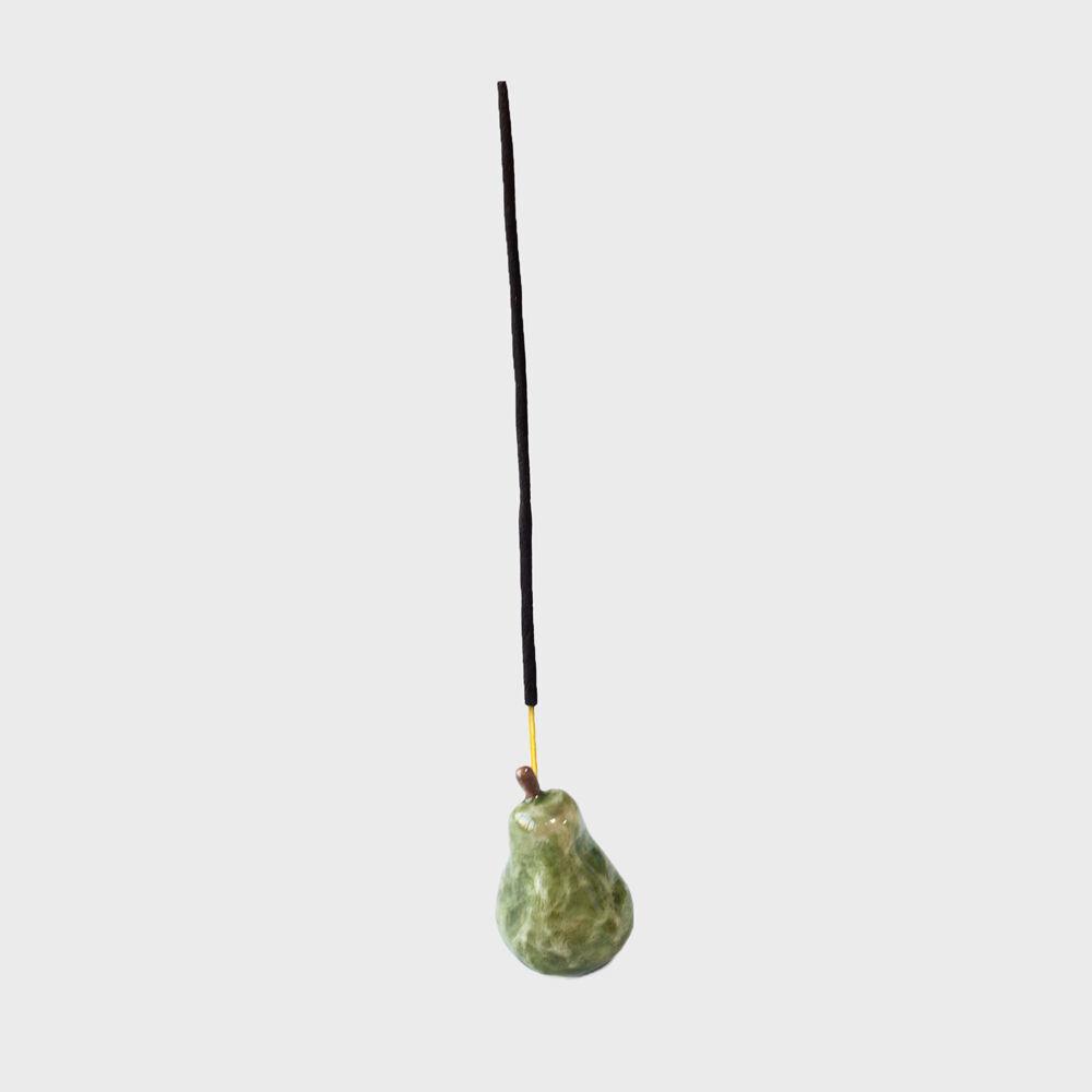 GLOSSY PEAR INCENSE HOLDER