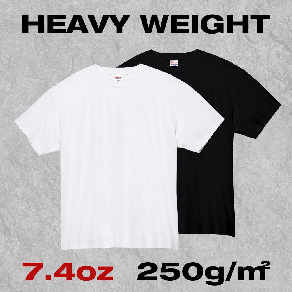 [2PACK] 7.4oz 헤비 웨이트 라운드 오버핏 무지 반팔티