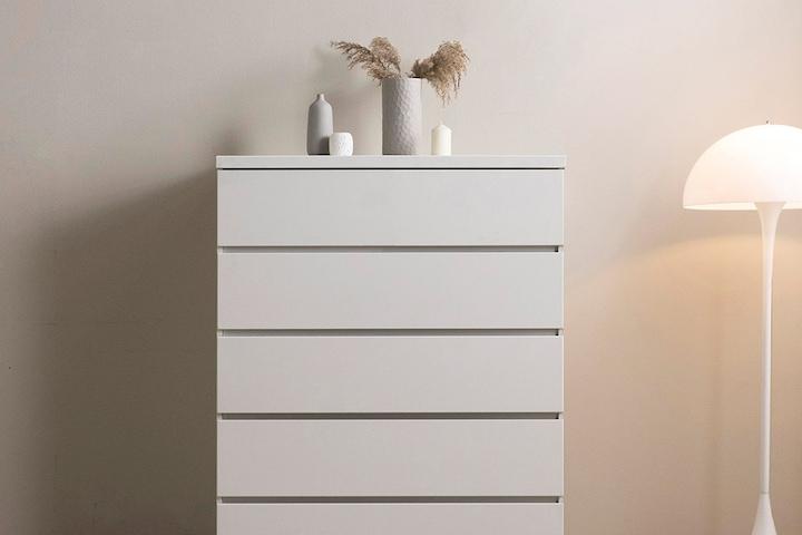 [5%쿠폰][빠른배송] 메이든 1000 와이드 5단 수납 서랍장 3colors