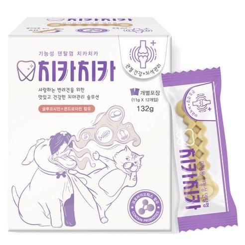 굿데이 치카치카 강아지 기능성 덴탈껌, 관절 건강, 132g, 1개 - 덴탈껌 | 쿠팡