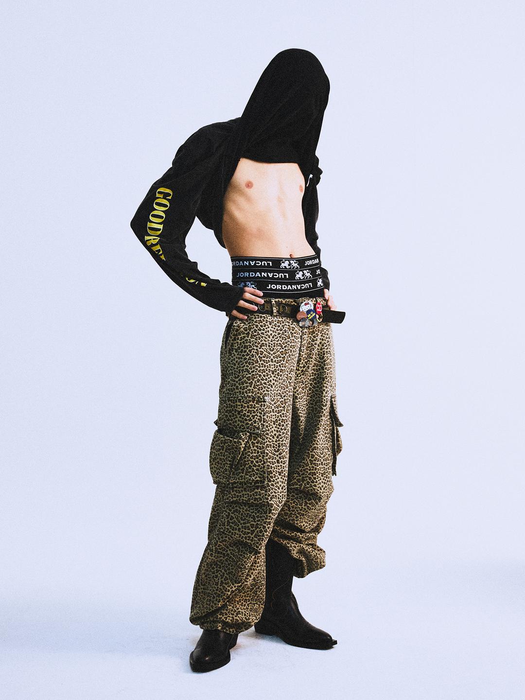 [3/17 발송] ETERNAL SLANT POCKET CARGO PANTS LEOPARD