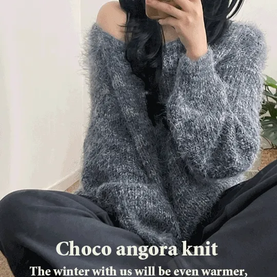 당일출고/ 최강여리핏🧵🤍 초코 앙고라 nt - (6color)