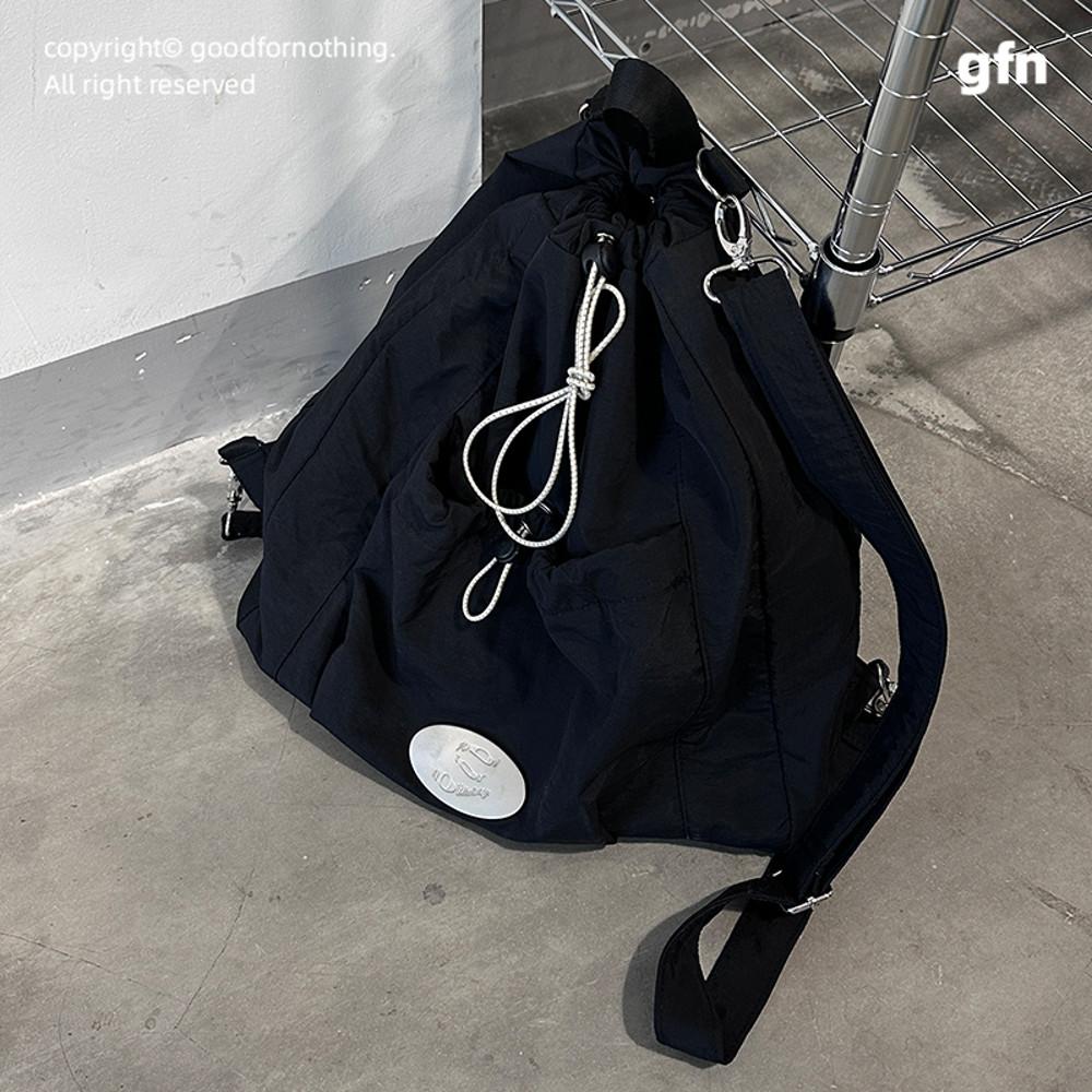 블랙 스트링백팩 크로스백팩 책가방