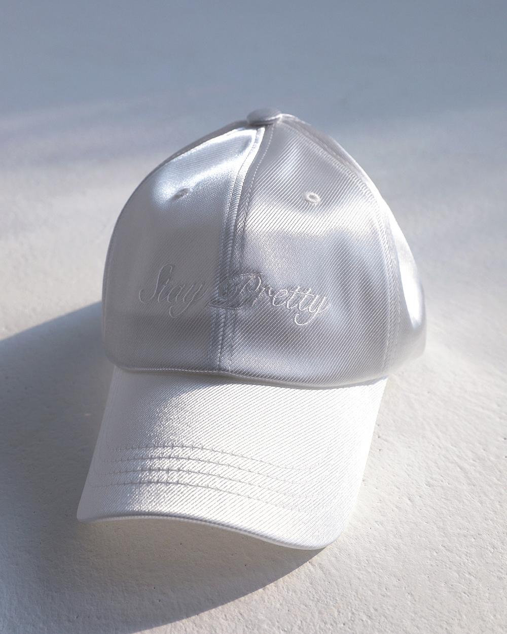 Stay Pretty Cap (White)