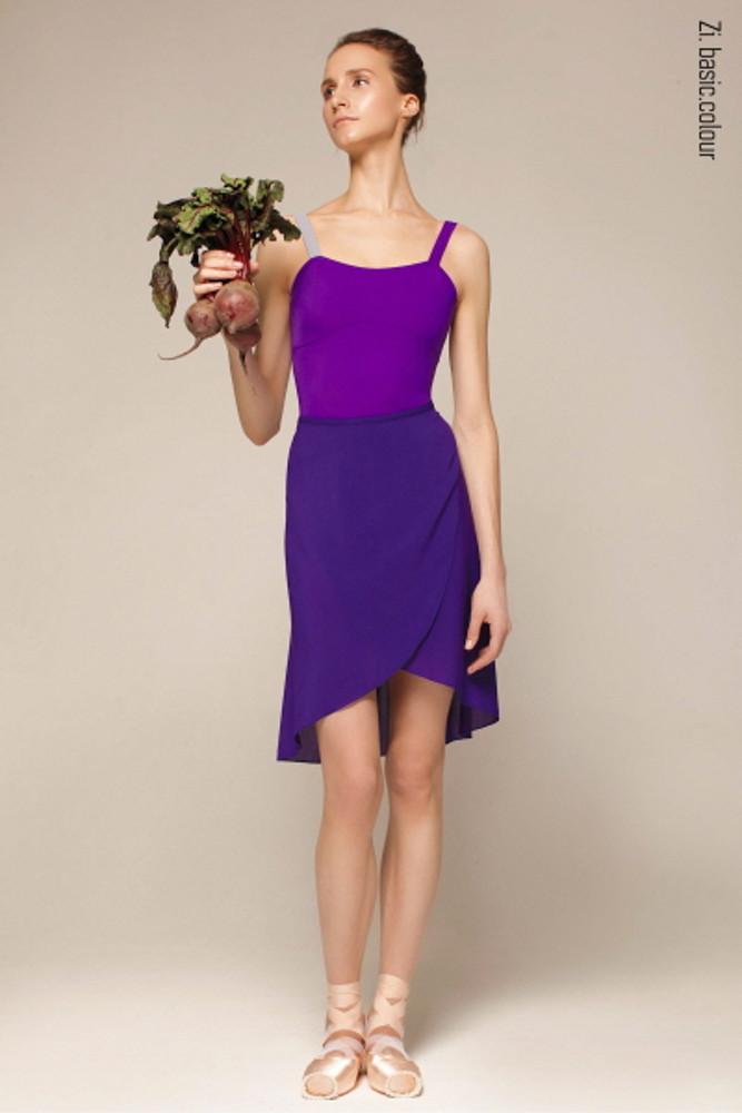 성인발레복 스트랩 레오타드 (바이올렛)