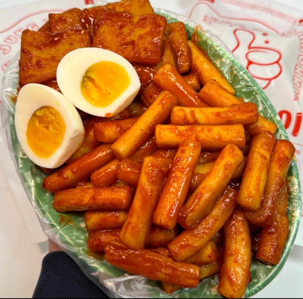 킹정 떡볶이 밀떡 국민 보통맛 매운맛 530g