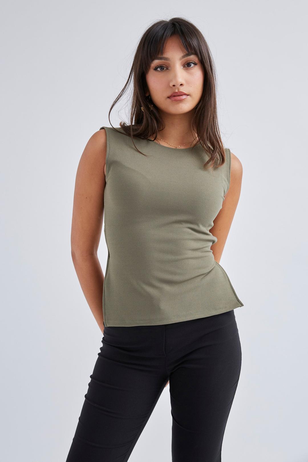 Gina Top - Khaki - XS