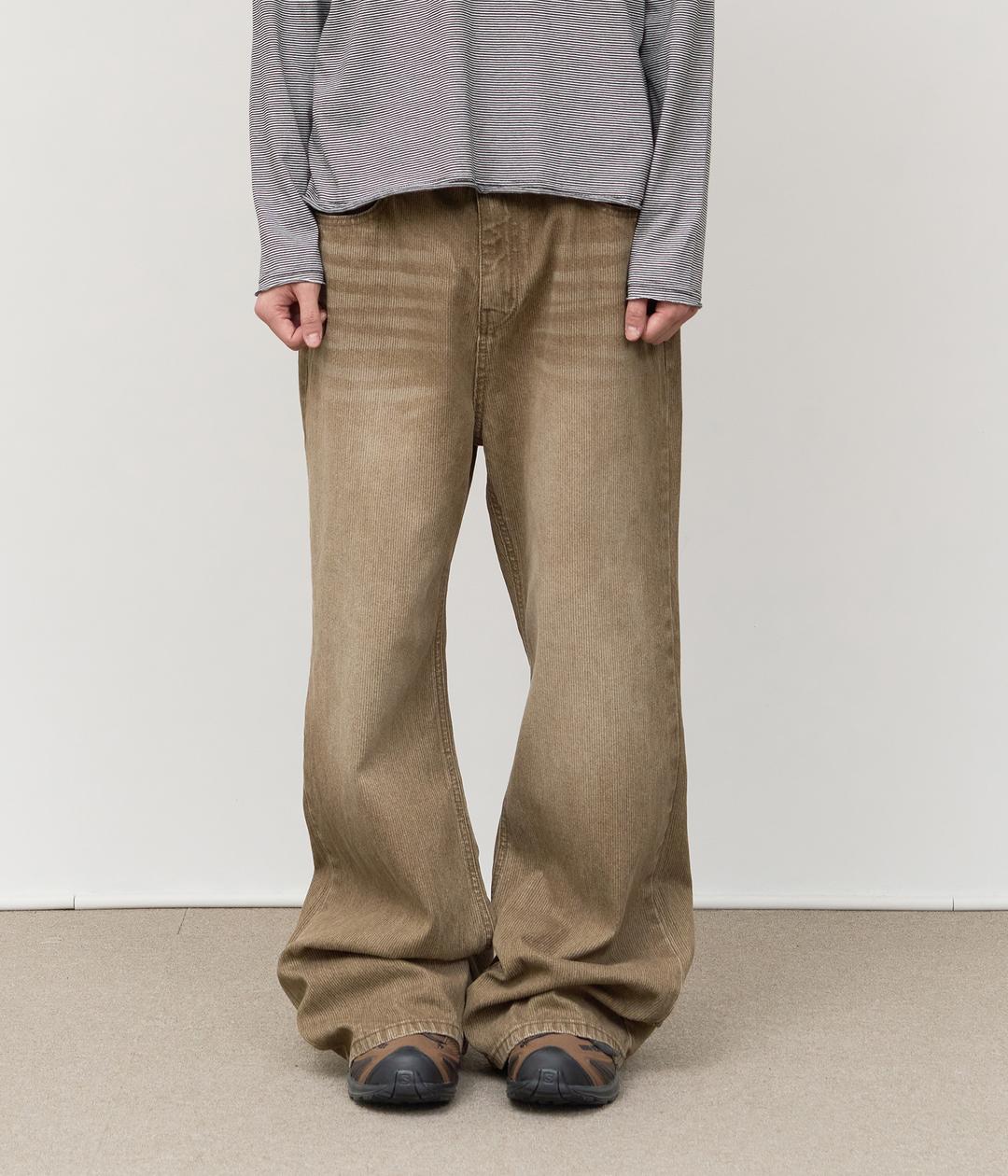 Sandy Beige Bootscut Denim