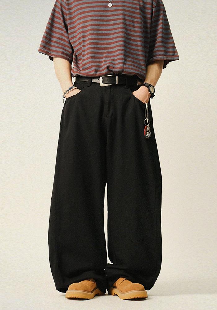[주문폭주/순차출고][기획상품, 28000원] NE Snap Pin-tuck Wide Pants