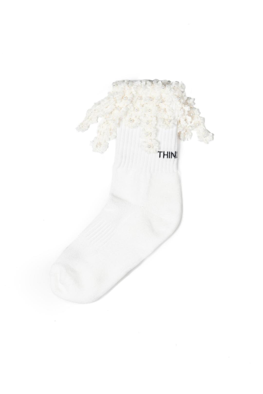 Lily Socks, Ivory