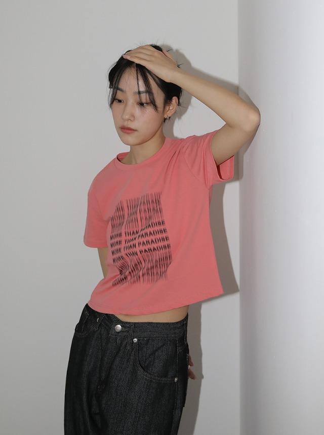 모넷 애프터 이미지 반팔 티셔츠