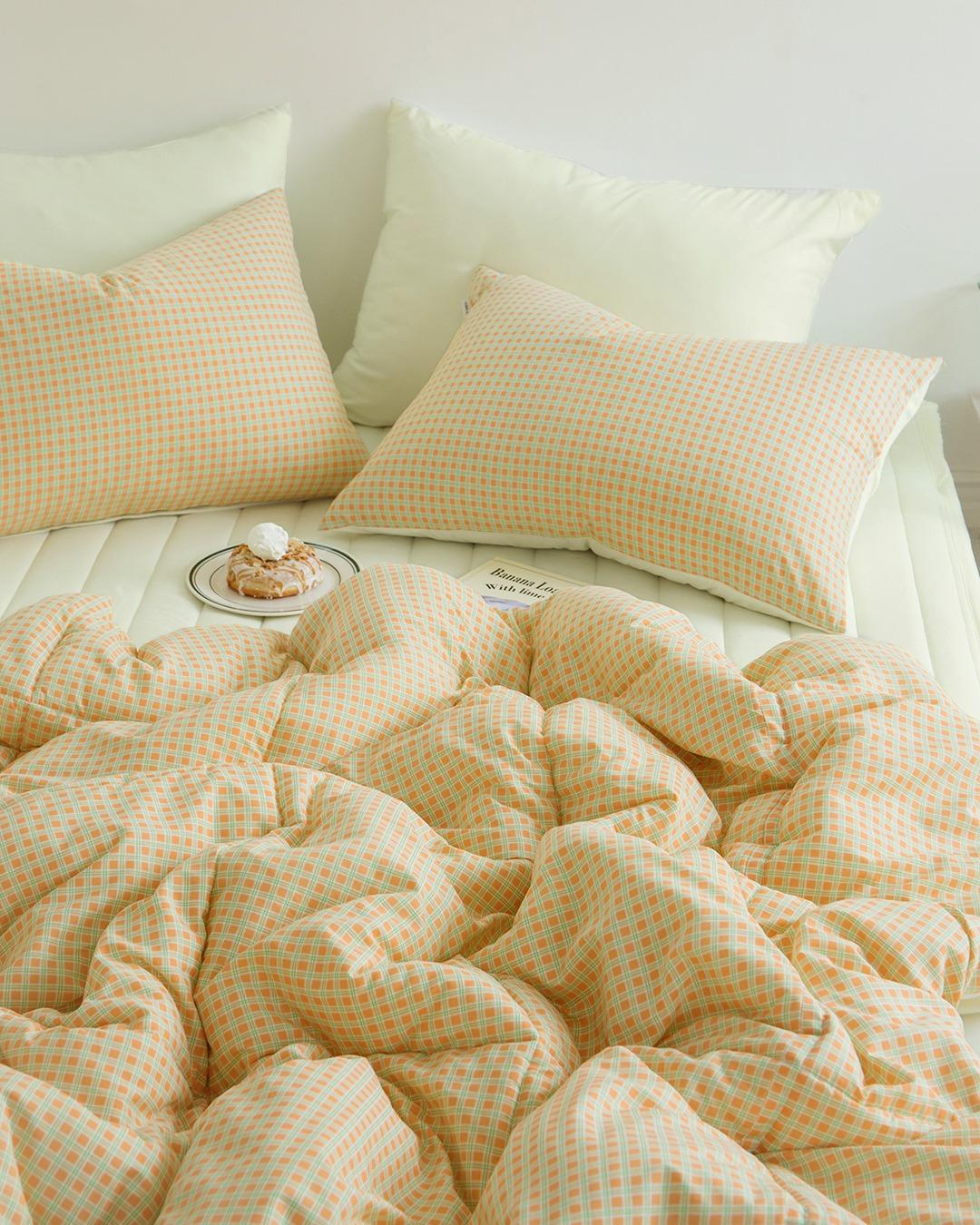 [7%침구쿠폰] 후르츠 알러지케어 먼지없는 차렵이불 침구세트 (S/Q)