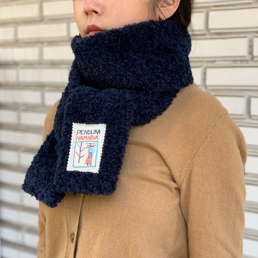 허그미 머플러 - 젠틀네이비