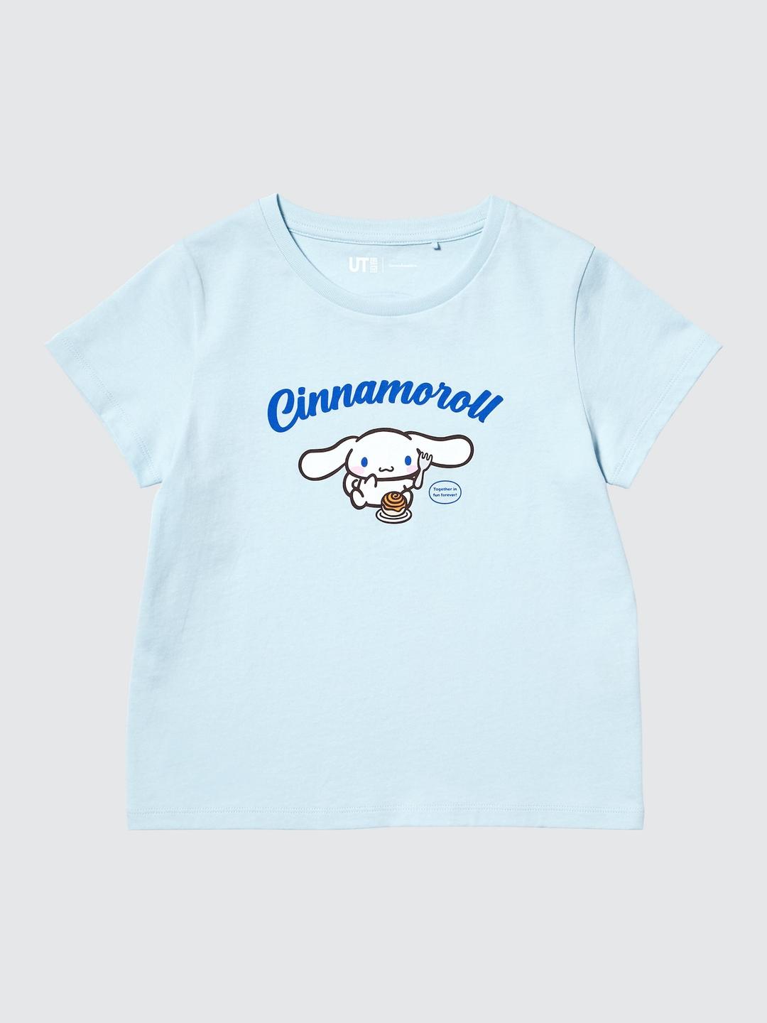 GIRLS Sanrio characters크롭UT(그래픽T·반팔)J