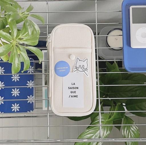 clear pocket pencil pouch