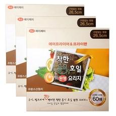 착한식재료 종이호일 원형 26.5cm 60매