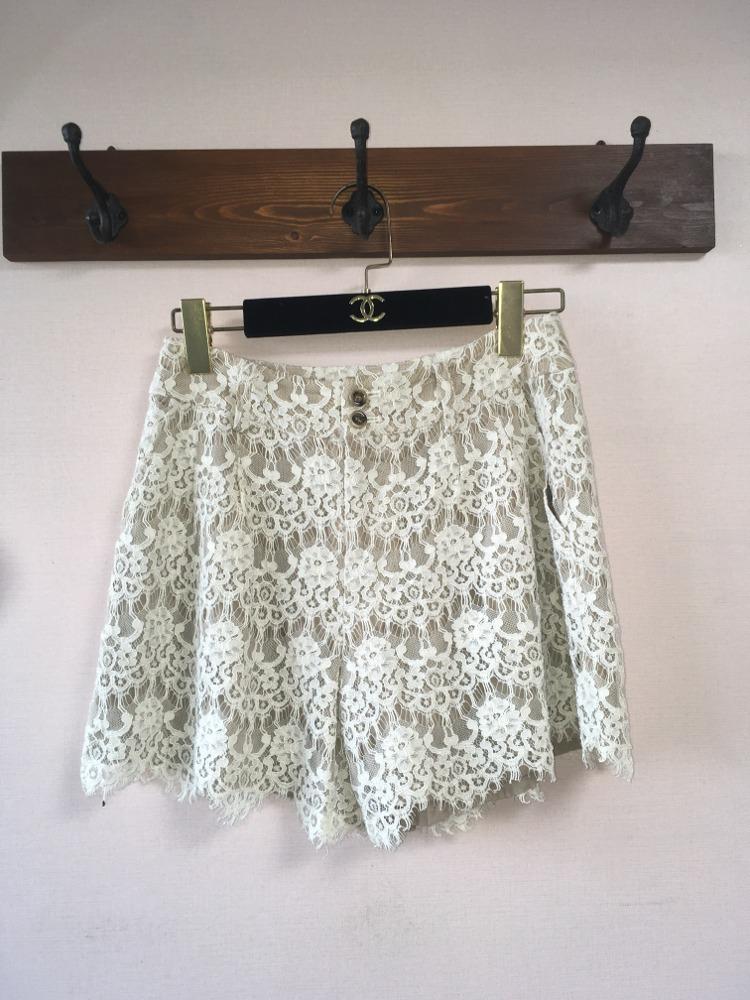Japanese vintage antique lace pants