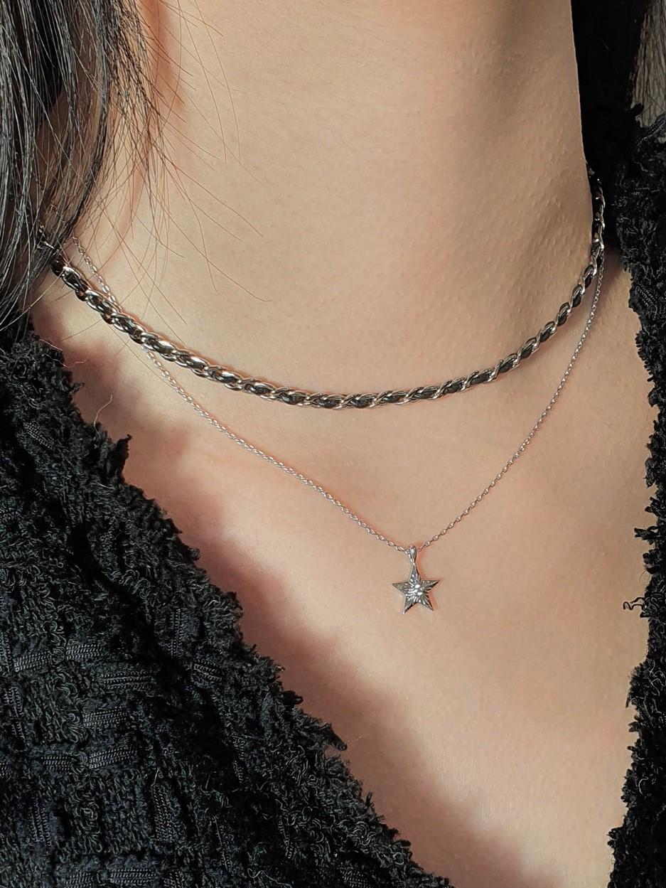 X-star necklace (2 color)