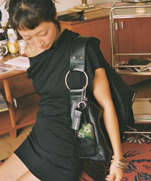 [FITB X 다샤] D. Wide Strap Bag (black)