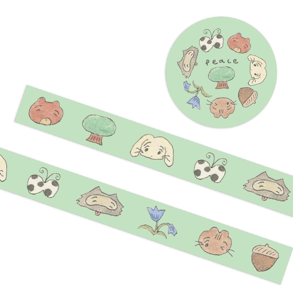 '푸릇푸릇' 마스킹 테이프