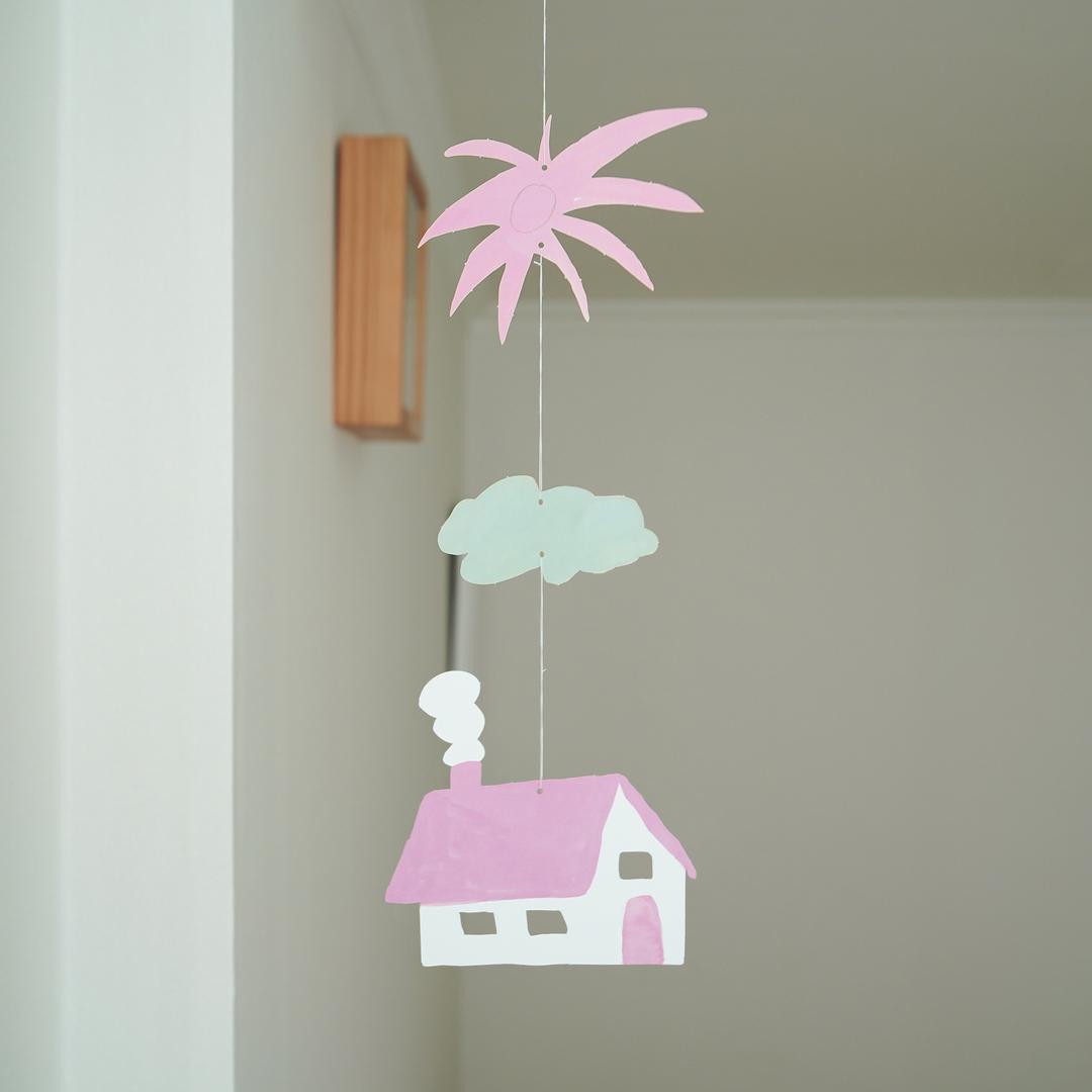 모빌-Our Village(핑크)