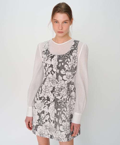 MINI DRESS / GREY