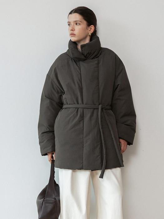 High-neck Belted Down Coat SD5WM418-B8